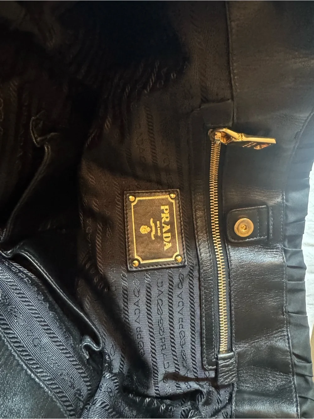 Prada Gaufre Tote Bag